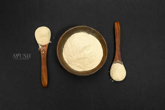 Shatavari Powder supplied by AYUSH LIFE ELEMENTS